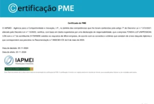 fundaluz certificacao pme